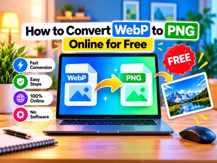 Convert WebP to PNG Online Free